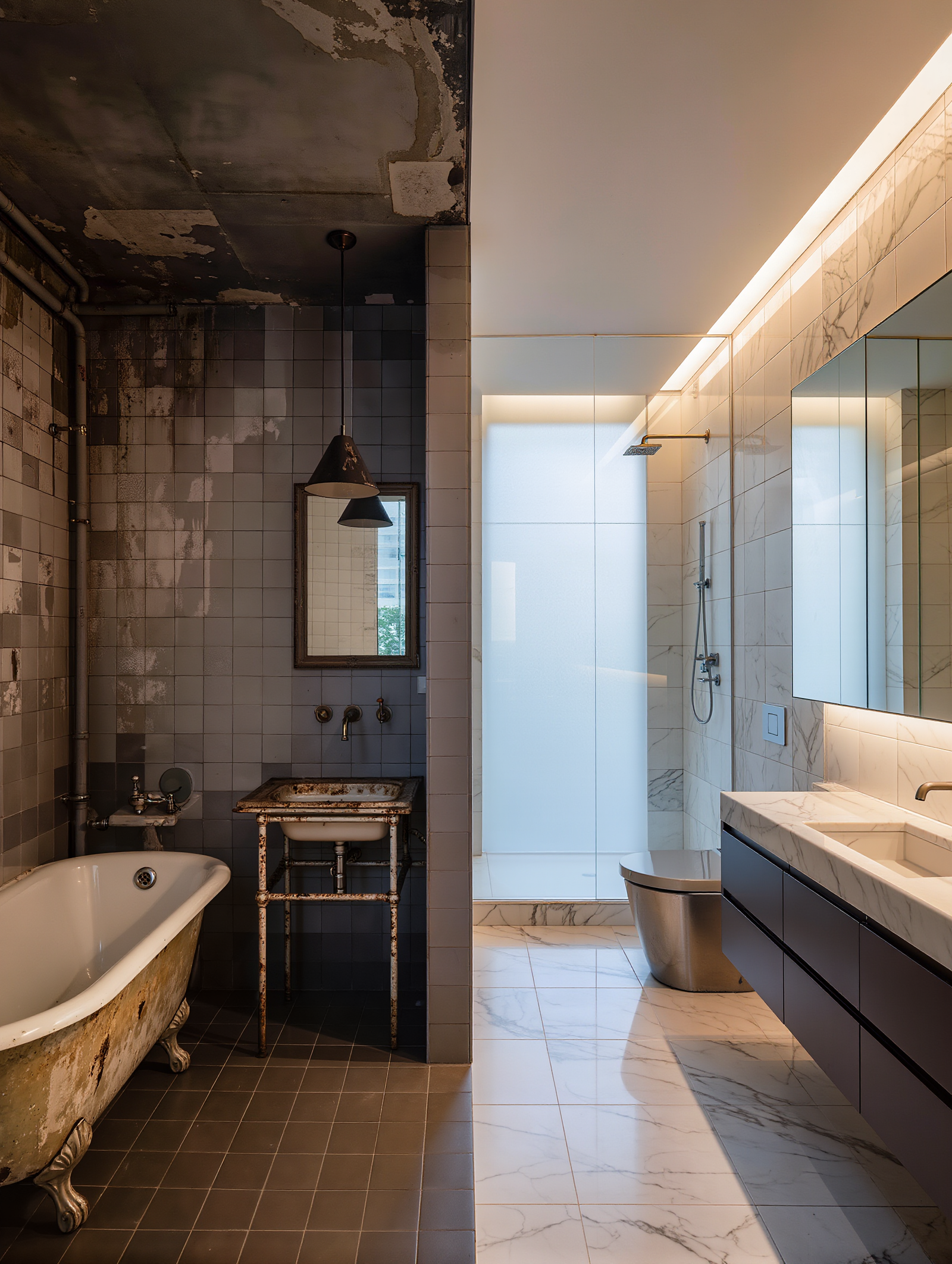 Luxury master bathroom
